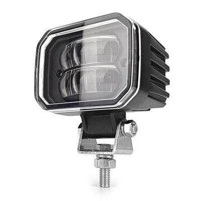 10V - 80V फोर्कलिफ्ट रेड जोन लाइट 30W एलईडी फोर्कलिफ्ट सुरक्षा रोशनी ब्रैकेट स्टेनलेस स्टील के साथ