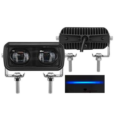 यूनिवर्सल स्पेसिफिकेशन 10-80V DC IP67 रेटेड फोर्कलिफ्ट रेड जोन लाइट और एलईडी सुरक्षा लाइट