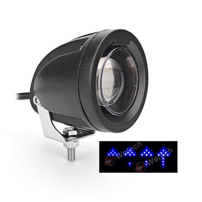 10V - 110V DC फोर्कलिफ्ट चेतावनी लाइट्स 18W फोर्कलिफ्ट के लिए नीली सुरक्षा लाइट्स