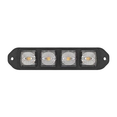 12W ट्रक स्ट्रोब लाइट 12V - 24V हाई पावर फोर्कलिफ्ट के लिए पतली एलईडी स्ट्रोब लाइट्स
