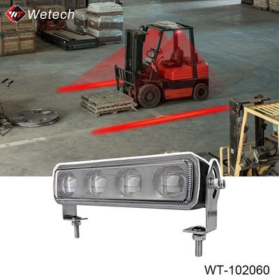 60W सुरक्षा फोर्कलिफ्ट लाइट लाल / नीला / हरा फोर्कलिफ्ट परिधि रोशनी