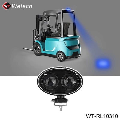 10V - 80V ब्लू एलईडी स्पॉट लाइट IP67 स्टेनलेस स्टील माउंटिंग ब्रैकेट के साथ ट्रक स्पॉट लाइट्स