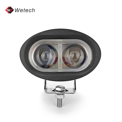 10-80V DC फोर्कलिफ्ट सुरक्षा चेतावनी प्रकाश वाटरप्रूफ IP 67 10W LED नीला स्पॉट लाइट व्यावसायिक सुरक्षा के लिए