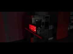 WT-239002 ग्रीन एलईडी फोर्कलिफ्ट चेतावनी लाइट IP67 फोर्कलिफ्ट ट्रक चेतावनी लाइट्स 60W