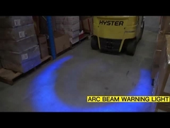 WT-C10330 फोर्कलिफ्ट आर्क लाइट 30W फोर्क ट्रक लाइट्स 10V - 80V पैदल यात्री सुरक्षा और फोर्कलिफ्ट ज़ोन के लिए